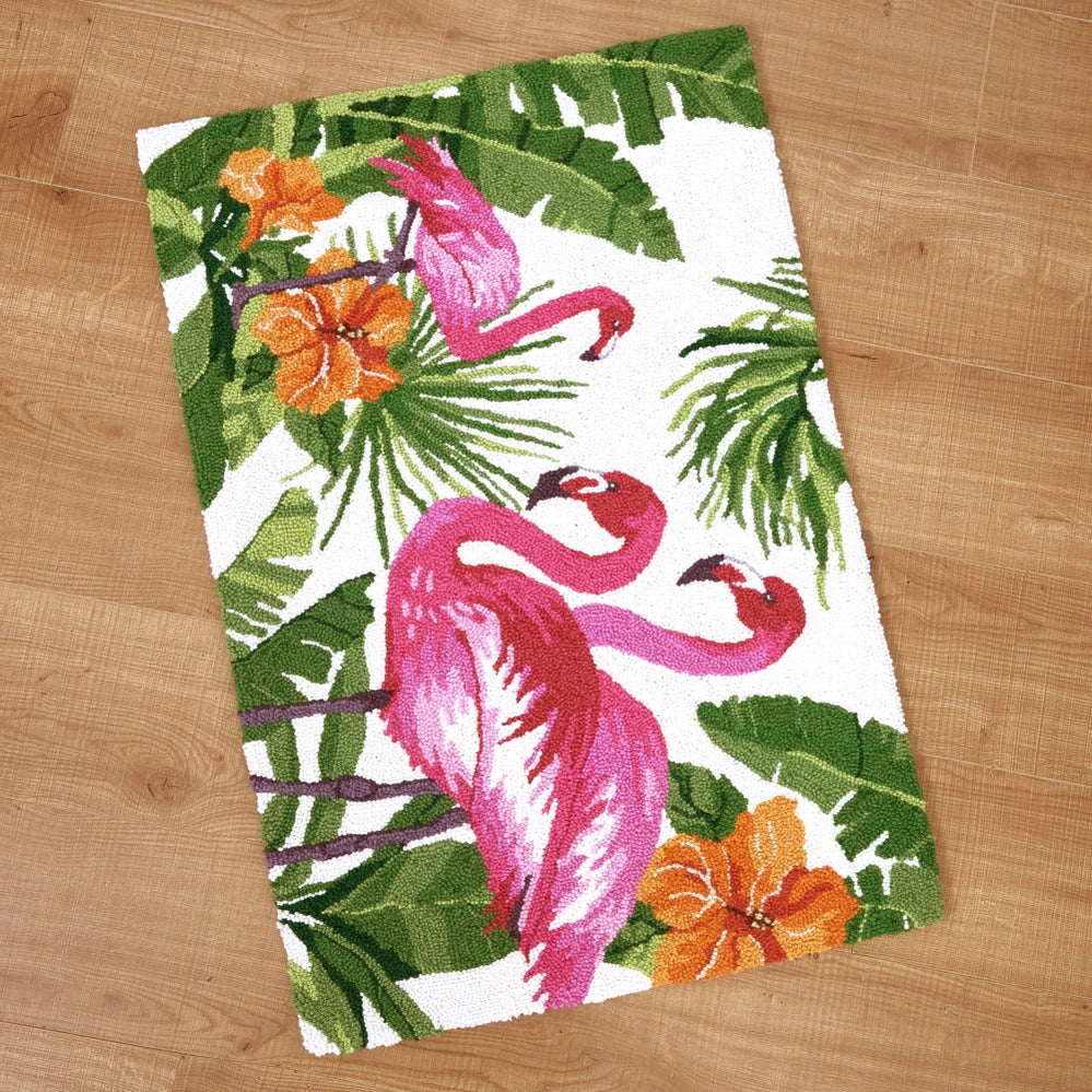 Tropical Flamingo Rug PRE ORDER