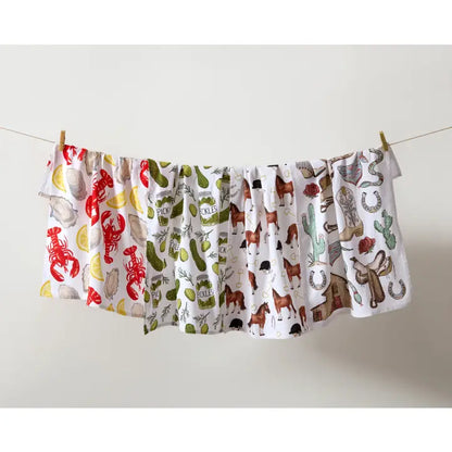 Wild West Dish Towel PRE ORDER