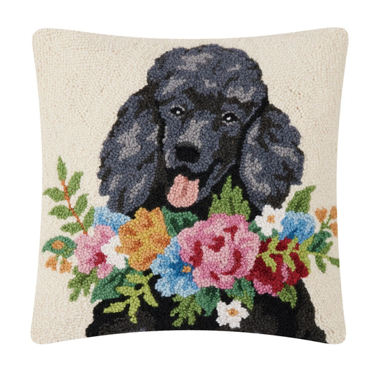 Floral Poodle Cushion JUNE PRE ORDER