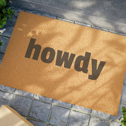 Howdy Doormat