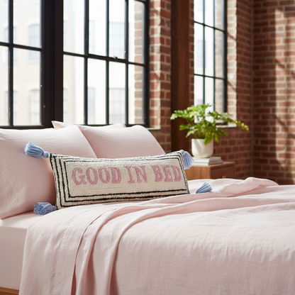 DECEMBER PRE ORDER Good In Bed Lumbar Cushion PRE ORDER