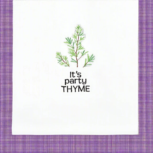 Party Thyme Dish Towel