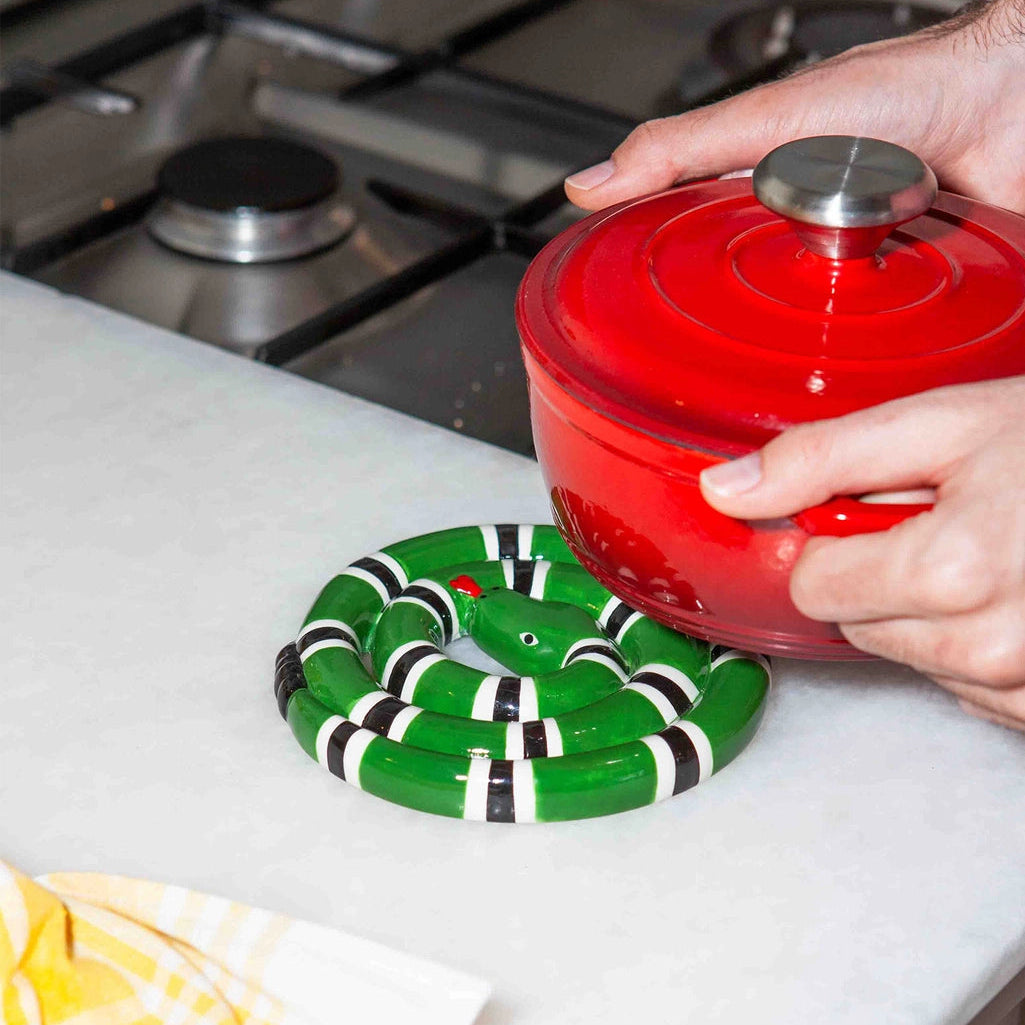 Green SSSnake Trivet PRE ORDER