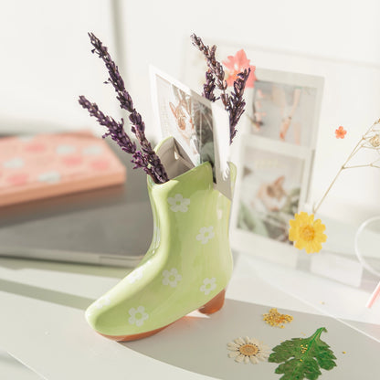 Daisy Boot Vase