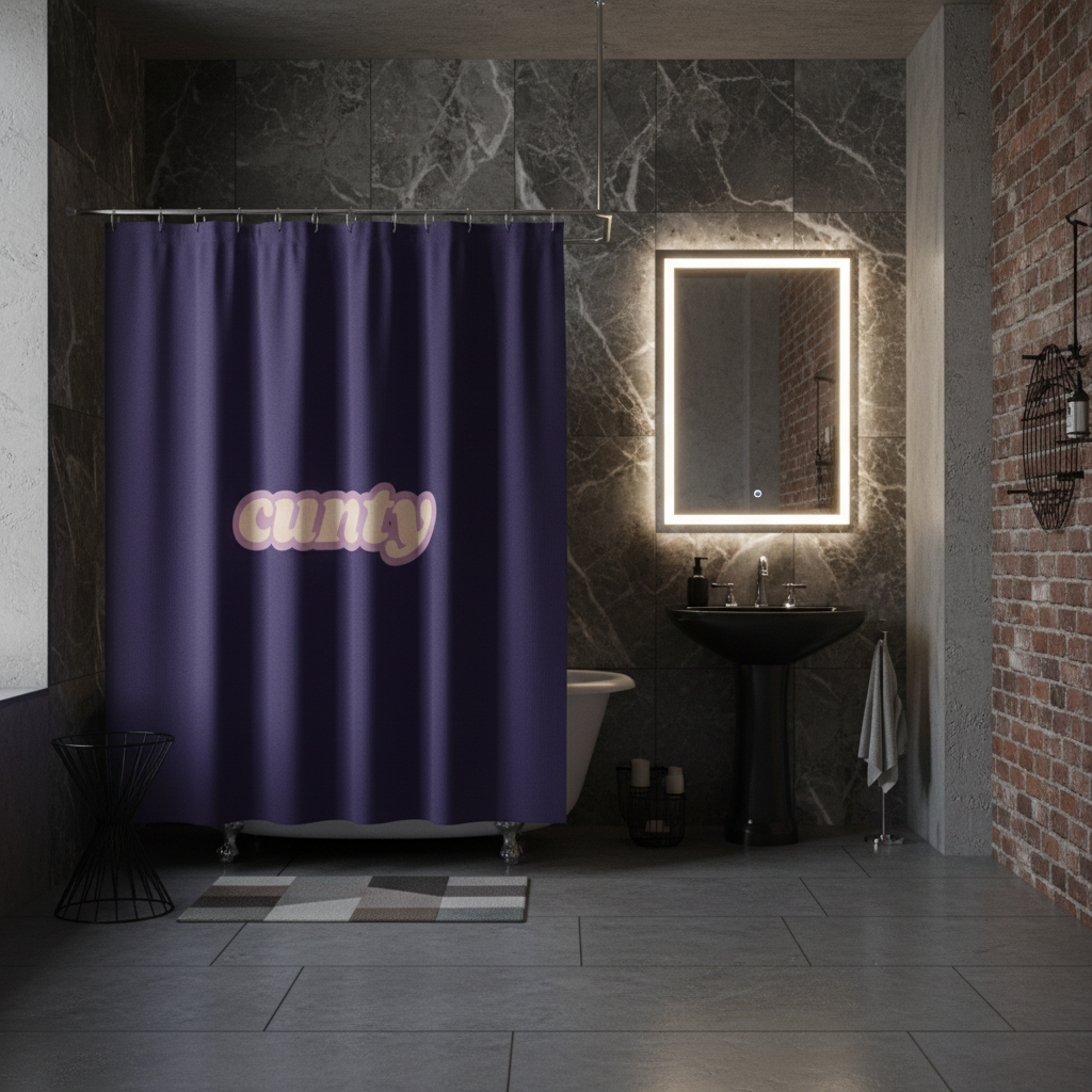 Cunty Shower Curtain