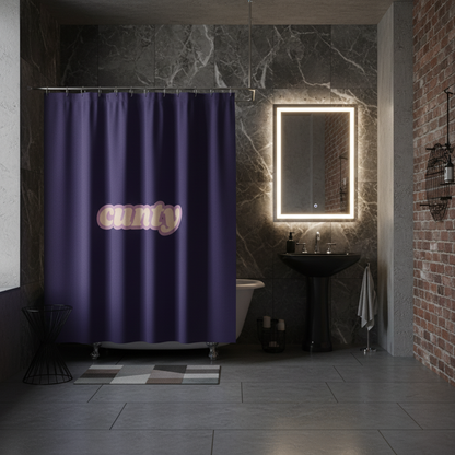 Cunty Shower Curtain