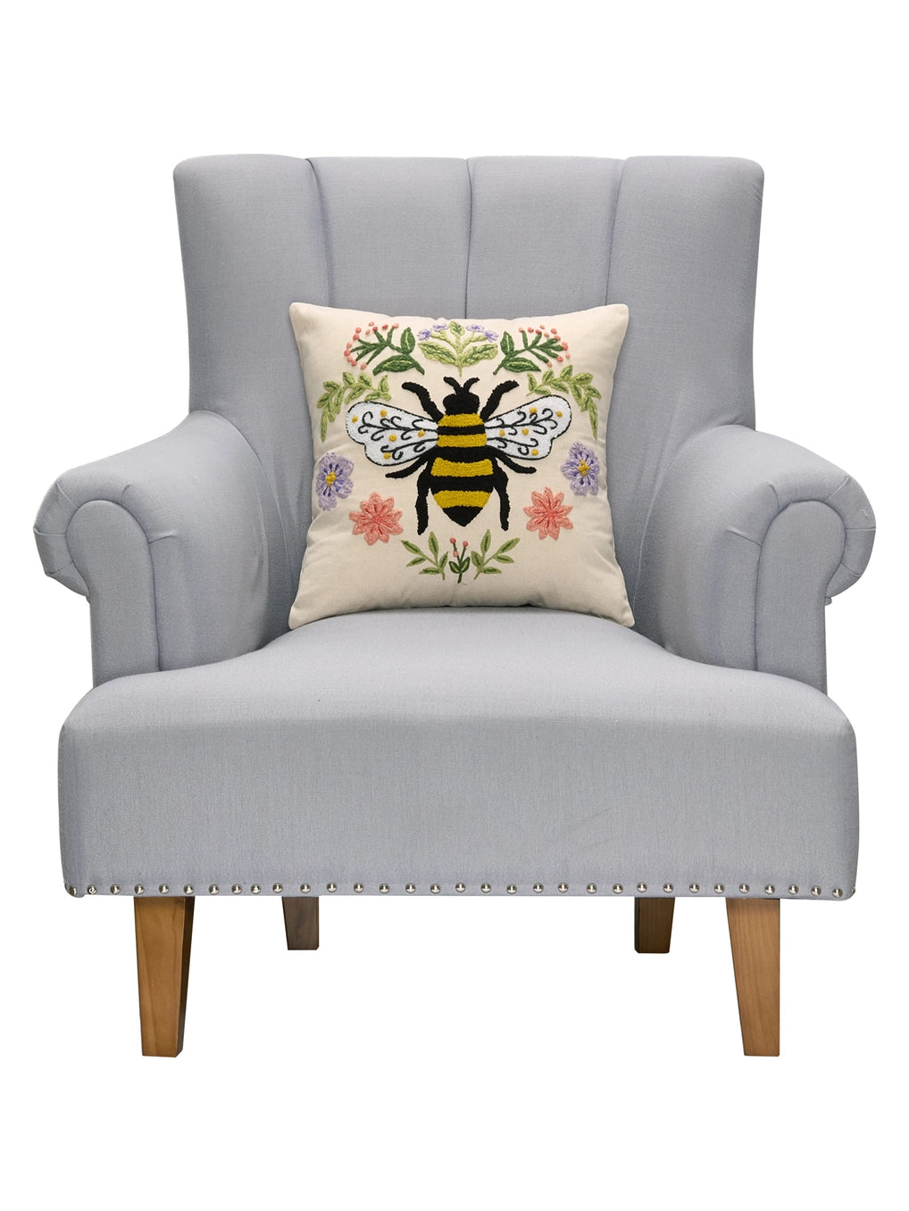 Floral Bee Cushion DECEMBER PRE ORDER