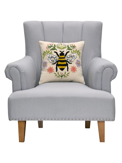 Floral Bee Cushion DECEMBER PRE ORDER