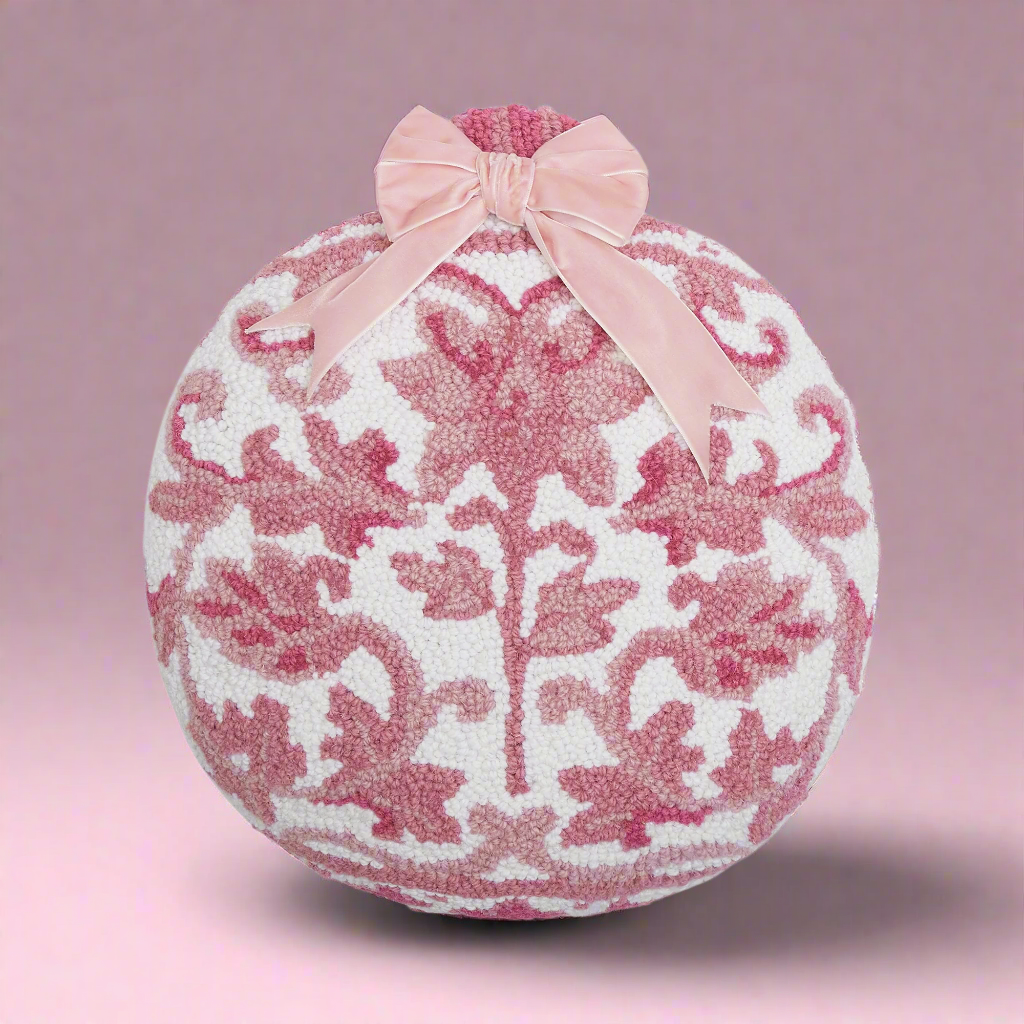 Chinoiserie Ball with Bow Cushion PRE ORDER