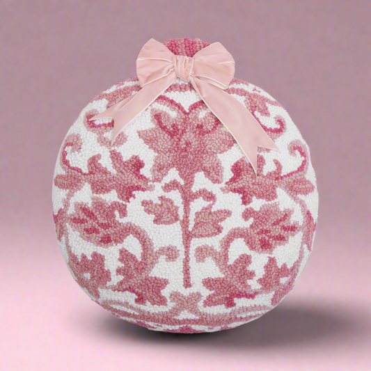 Chinoiserie Ball with Bow Cushion PRE ORDER