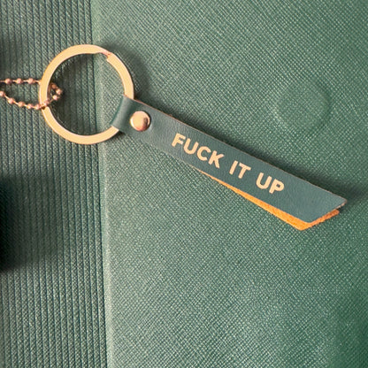 Fuck It Up Vegan Leather Journal