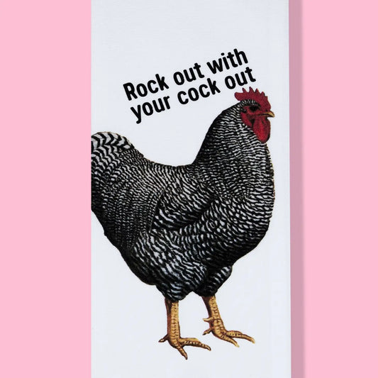 Rock OUT Dish Towel