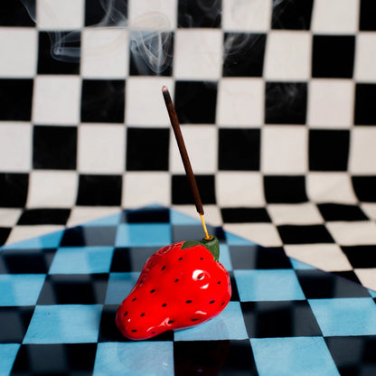 Strawberry Incense Holder