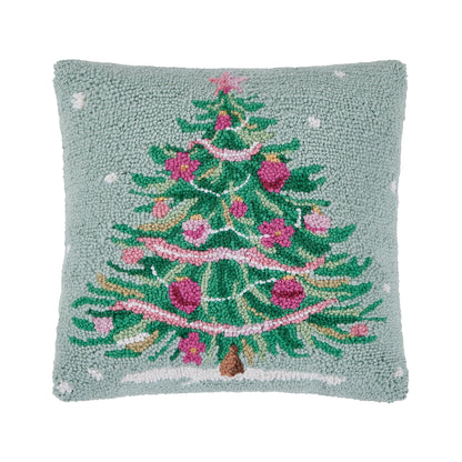 Pink & Green Tree Cushion PRE ORDER