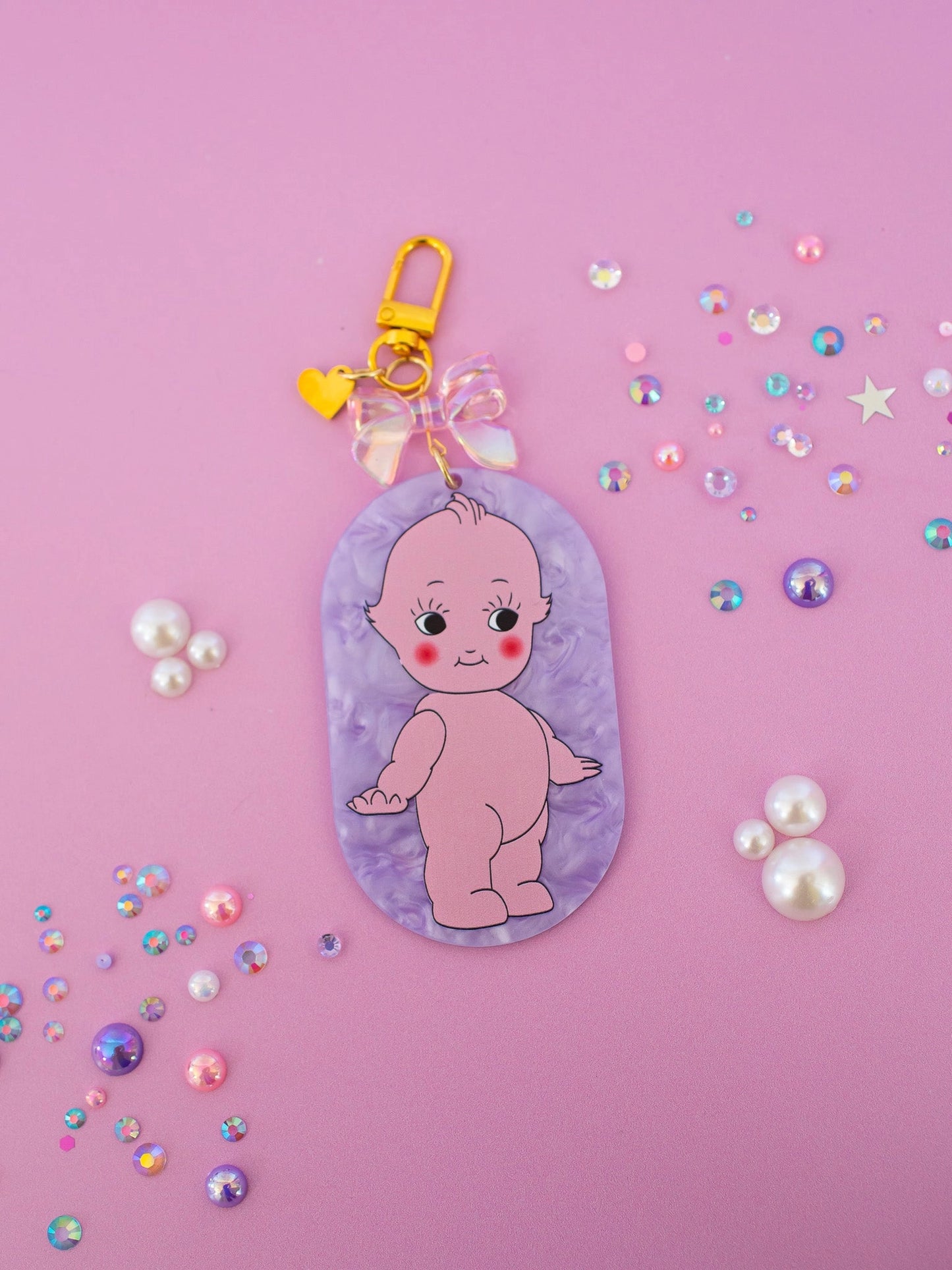 Cute Kewpie Keychain