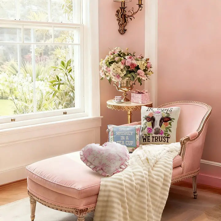 In Cows We Trust Cushion JANUARY PRE ORDER