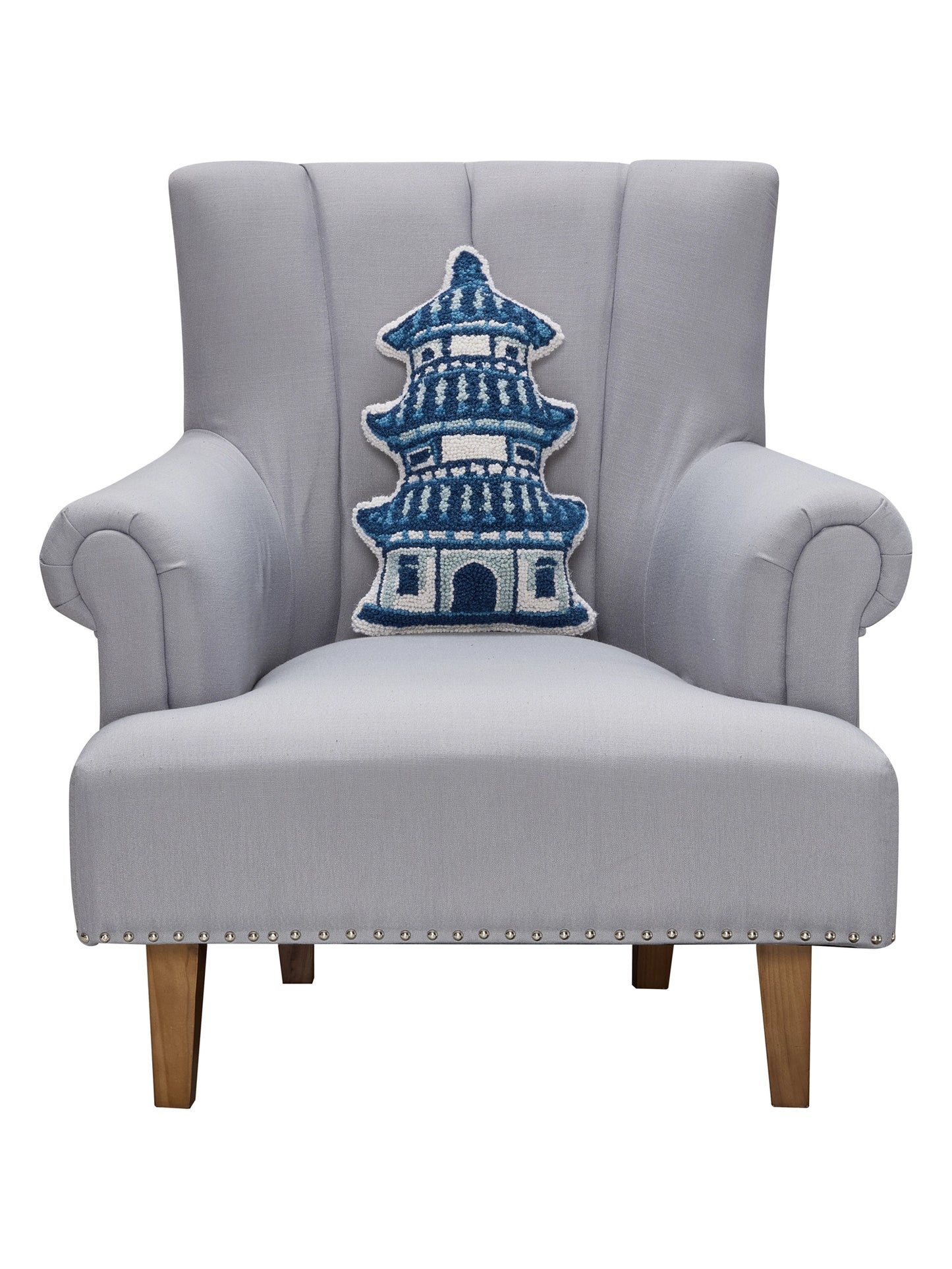 Azure Pagoda Cushion SEPTEMBER PRE ORDER