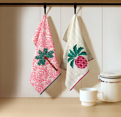 Palm Tree Dish Towel PRE ORDER
