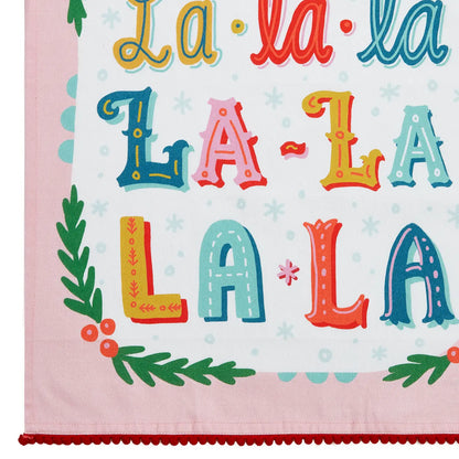 Fa La La La Dish Towel