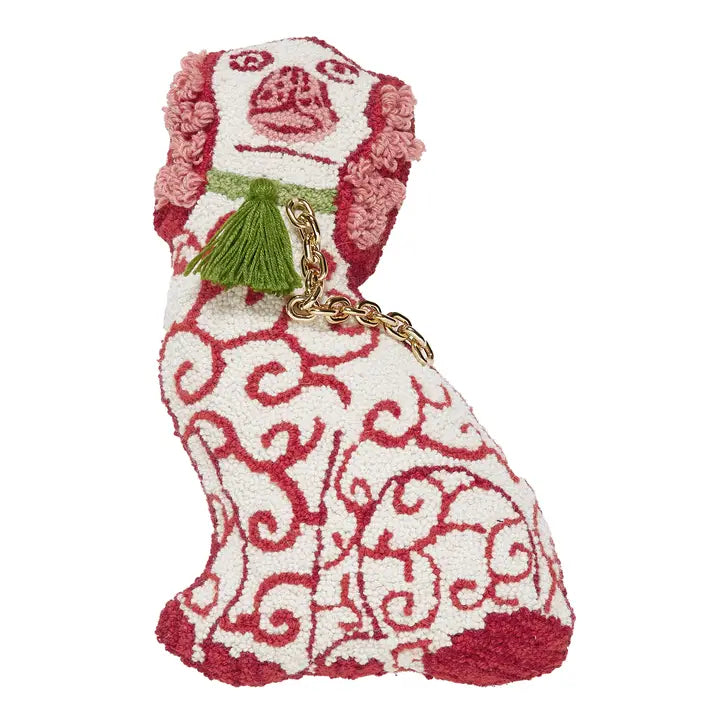 Chinoiserie Red Dog Cushion PRE ORDER