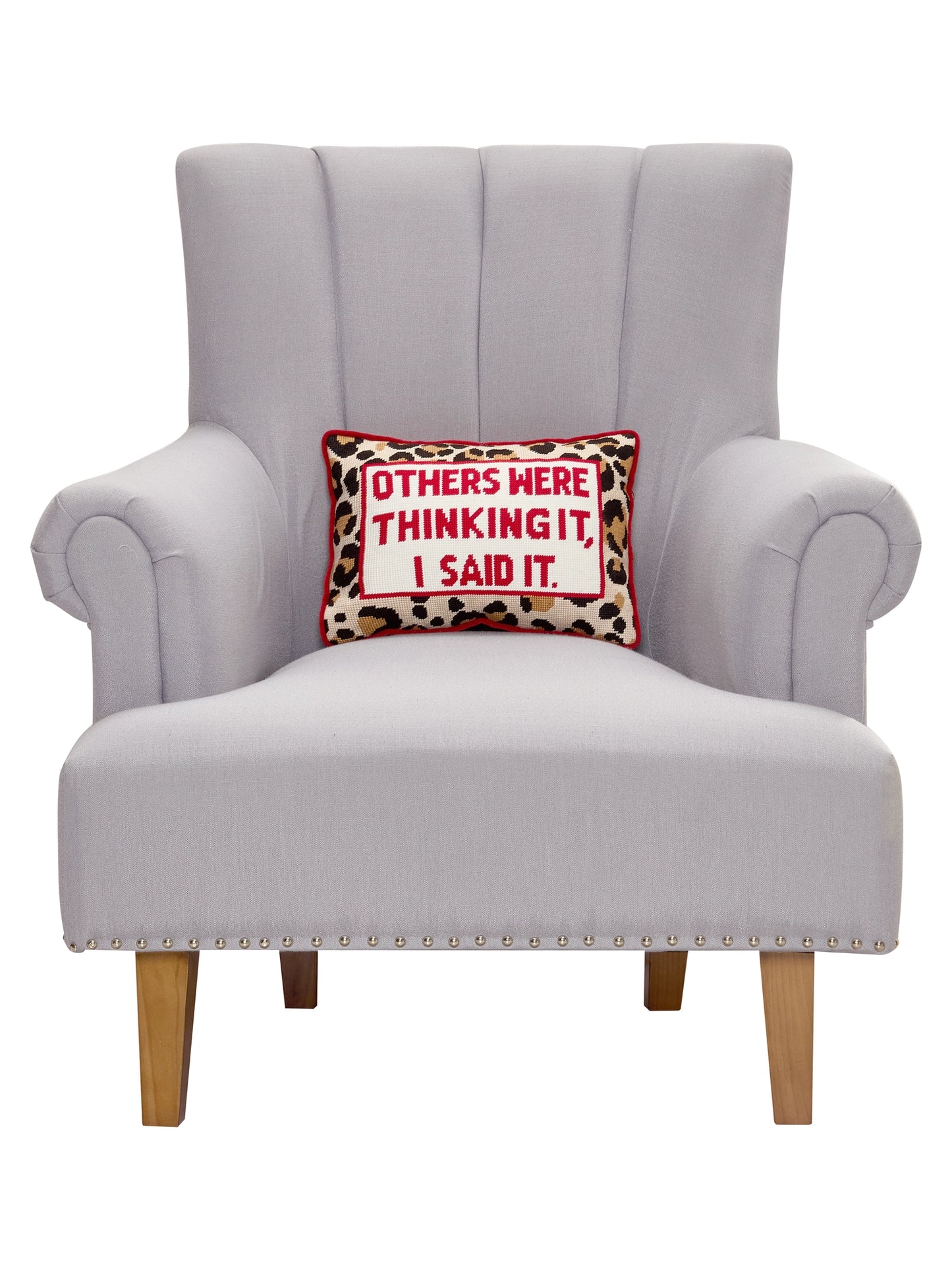 Others Were Thinking It Embroidered Cushion PRE ORDER