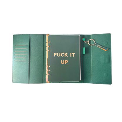 Fuck It Up Vegan Leather Journal