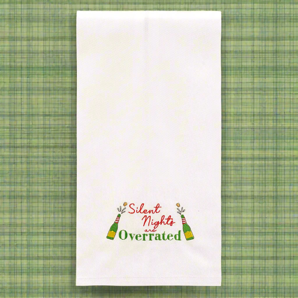 Silent Nights Dish Towel