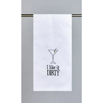 I Like It Dirty Dish Towel