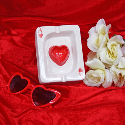 Ace Of Hearts Tray