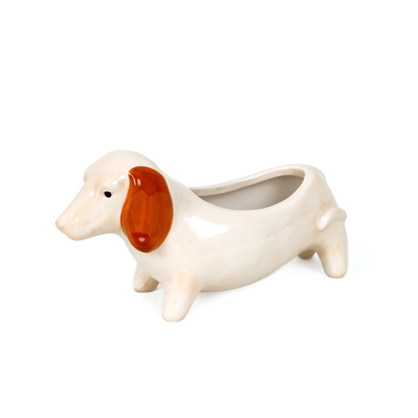 White Dog Vase PRE ORDER