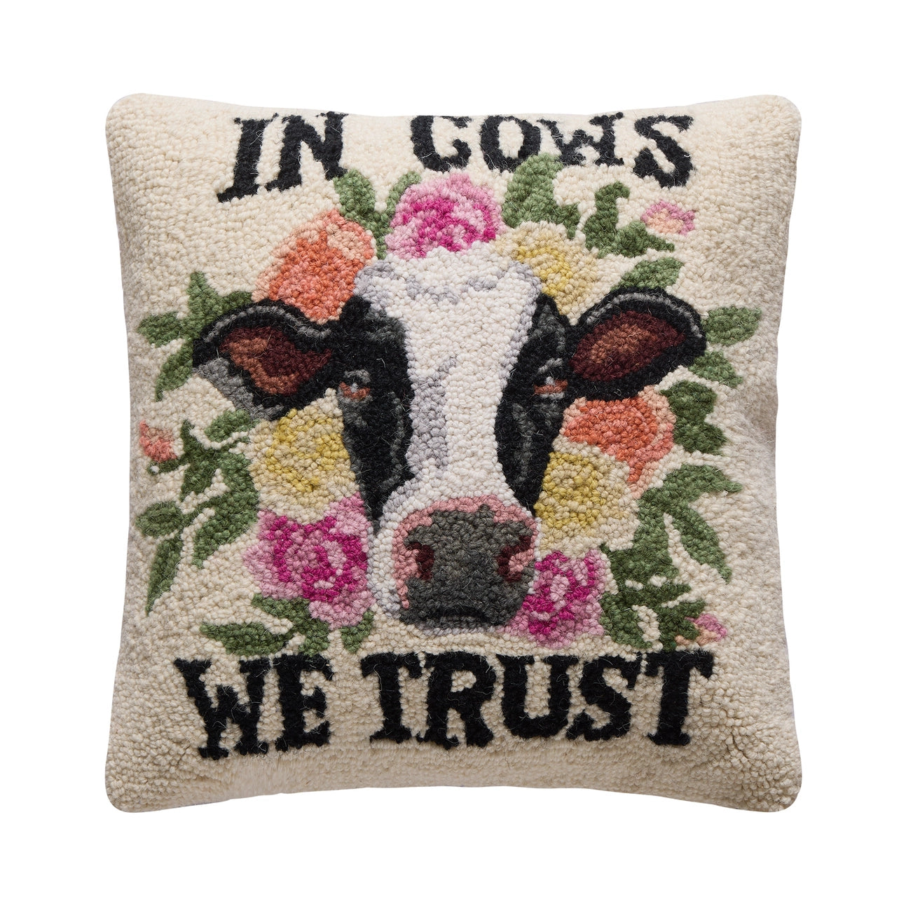 In Cows We Trust Cushion  PRE ORDER