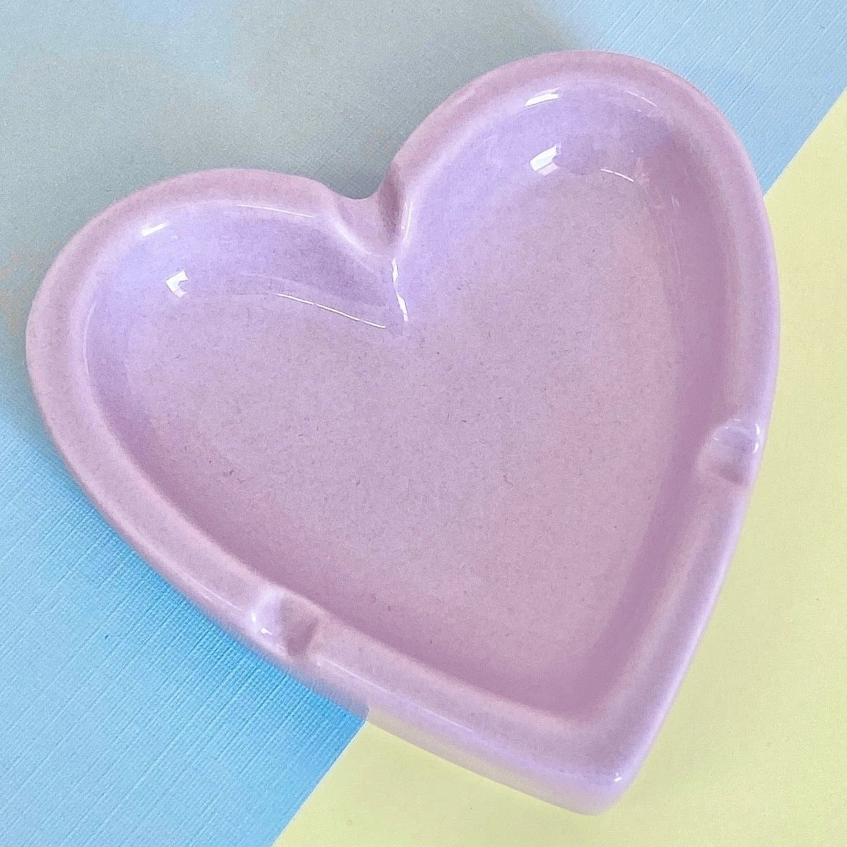 Lilac Heart Tray