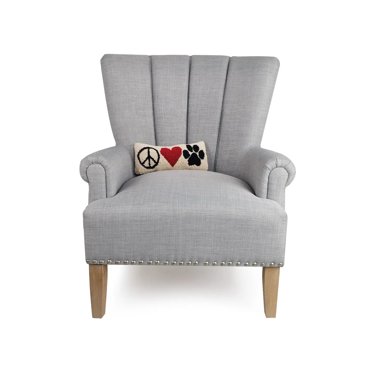 Peace Love Paws Small Cushion