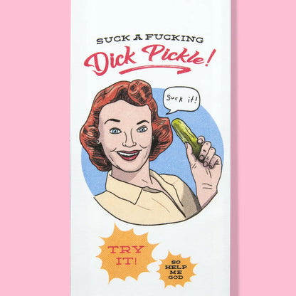 Dick Pickle Dish Towel