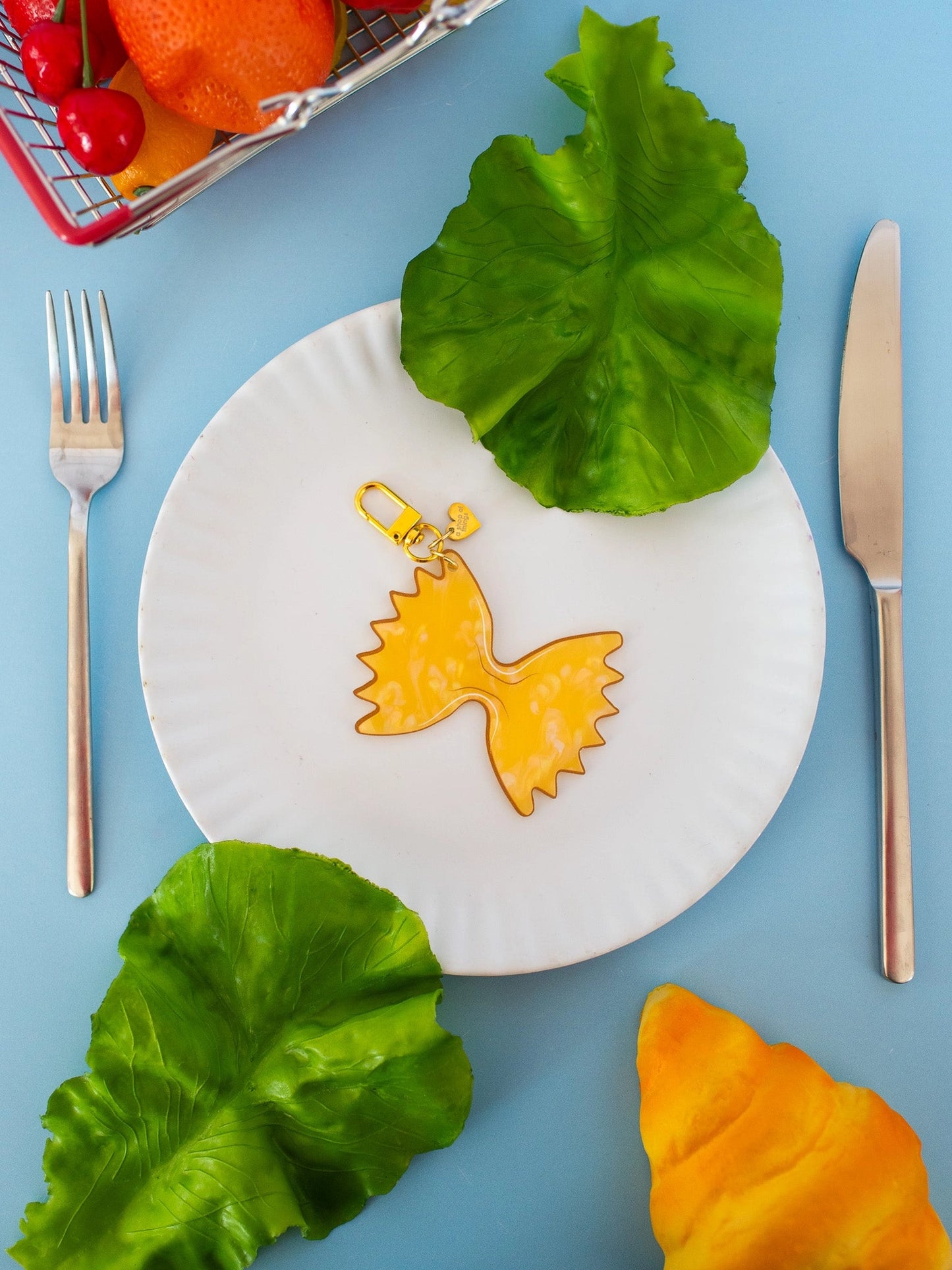 I Like Pasta Keychain