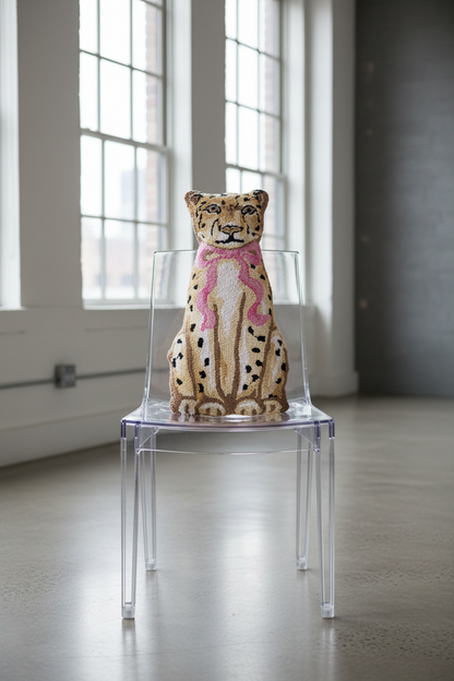 Pretty Leopard Cushion
