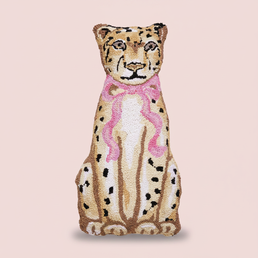 Pretty Leopard Cushion
