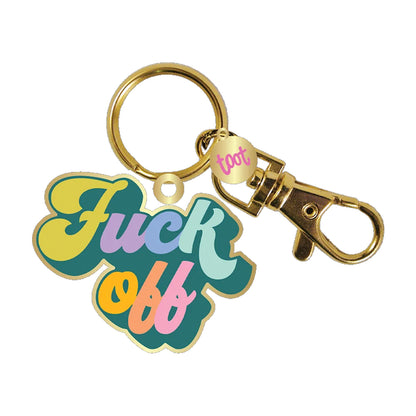 Fuck Off Keychain