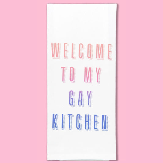 Gay Fucking Kitchen Dish Towel
