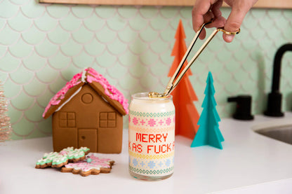 Merry As Fuck Candle