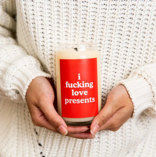 I Fucking Love Presents Candle PRE ORDER