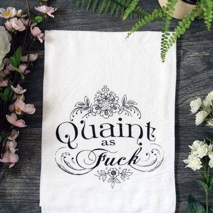 Quaint AF Dish Towel