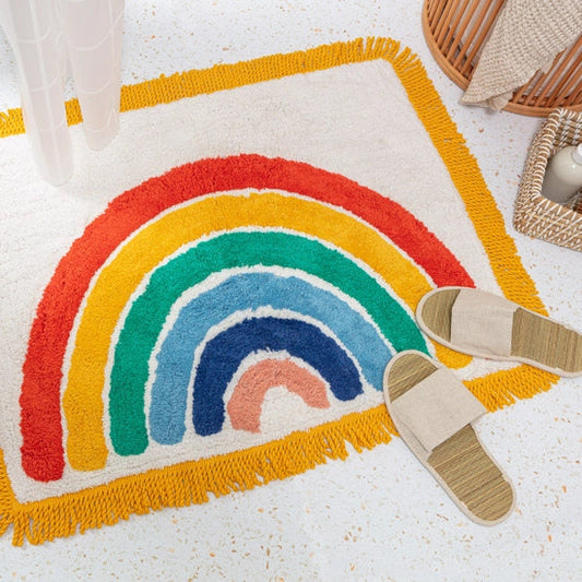 Cali Rainbow Handmade Mat
