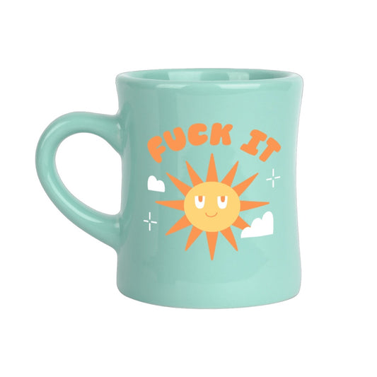 Fuck It Turquoise Mug