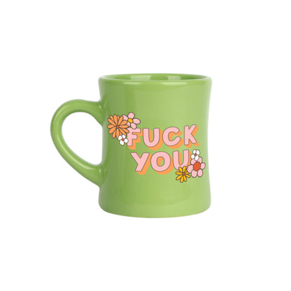 Fuck You Flowers Ceramic Mug