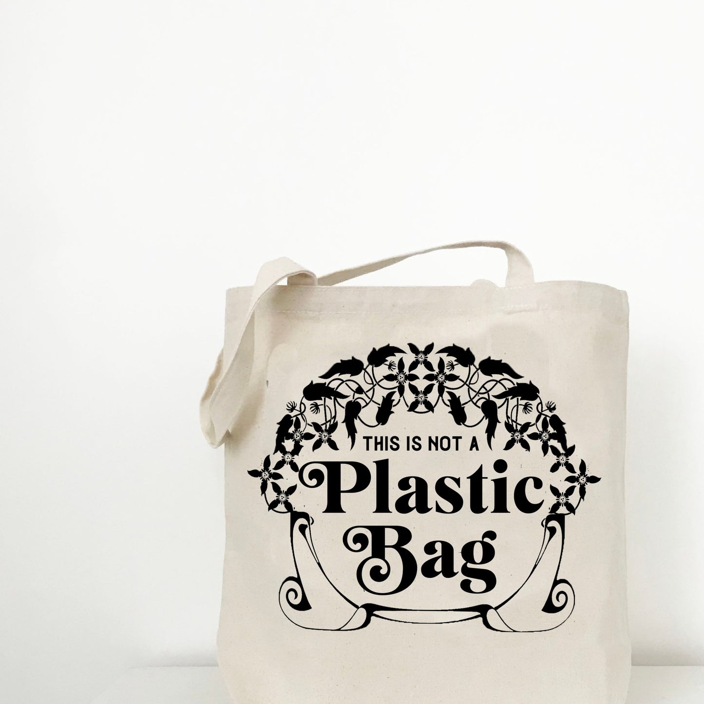 Not Plastic Tote Bag