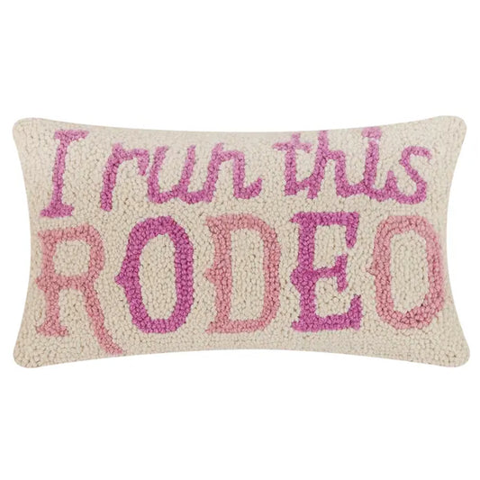 Run This Rodeo Cushion MAY JUNE PRE ORDER