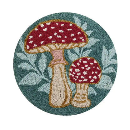 Mushrooms Round Cushion
