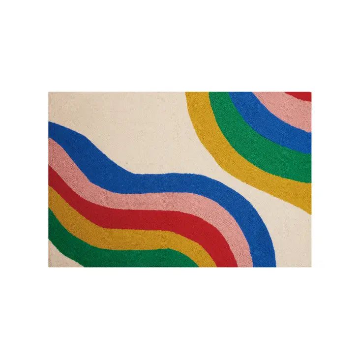 Wool Rainbow Rug Rainbow Wool Rug 2x3 – The Milkbar Collective