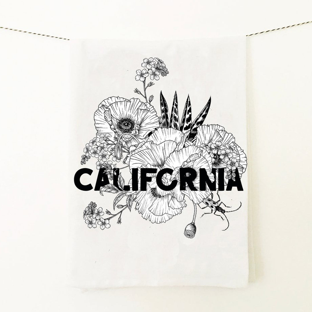 California Dish Towel